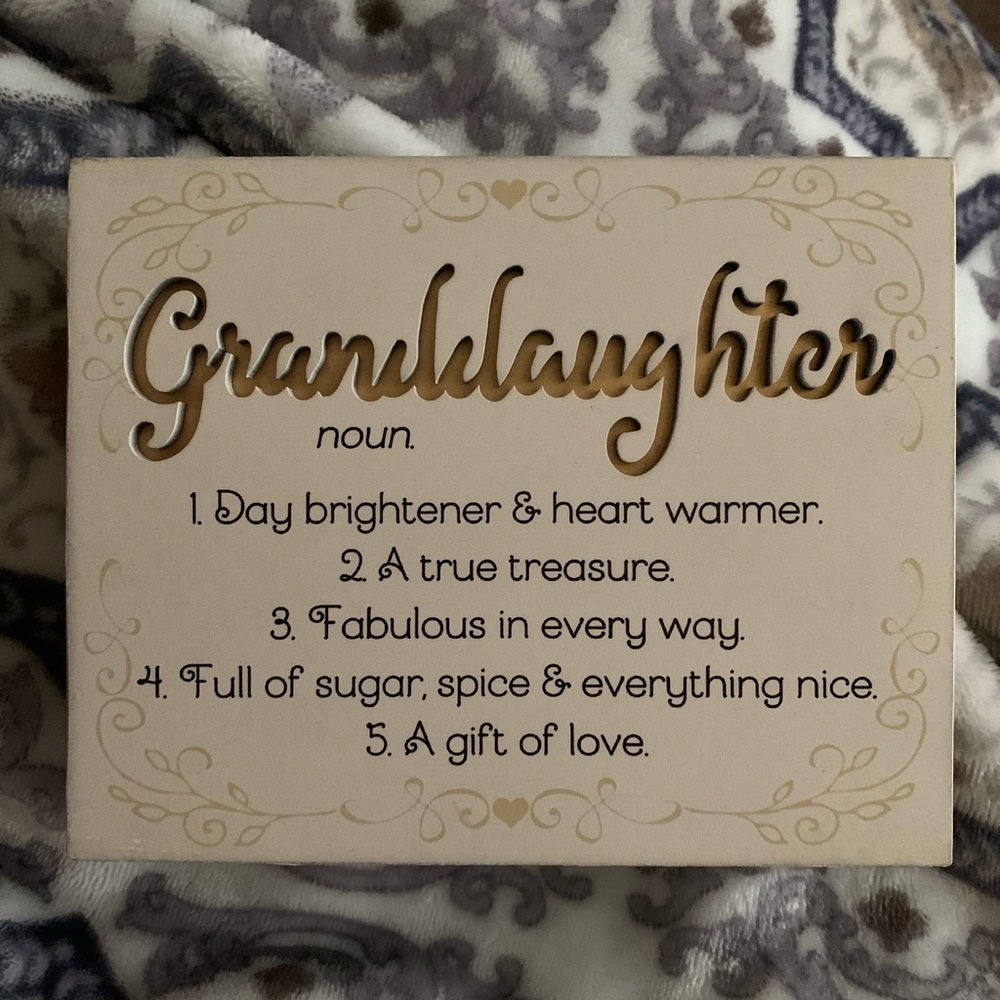 Granddaughter home decor